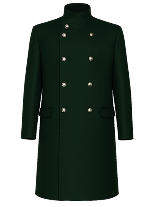 Płaszcz wełniany ocieplany