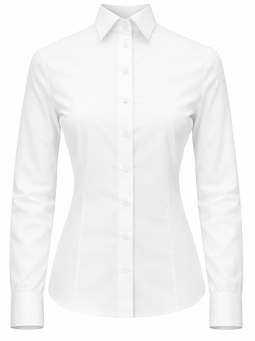 Klasyczna damska biała koszula